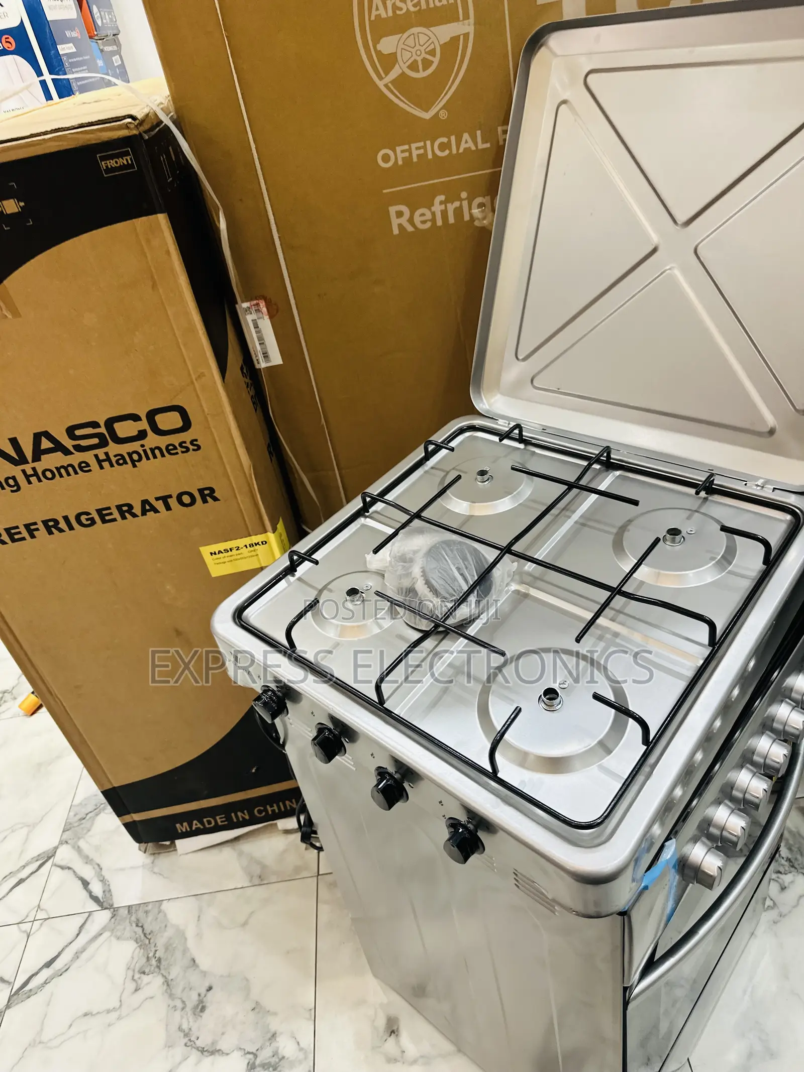 Yucel Counter Top Gas Cooker 4burner
