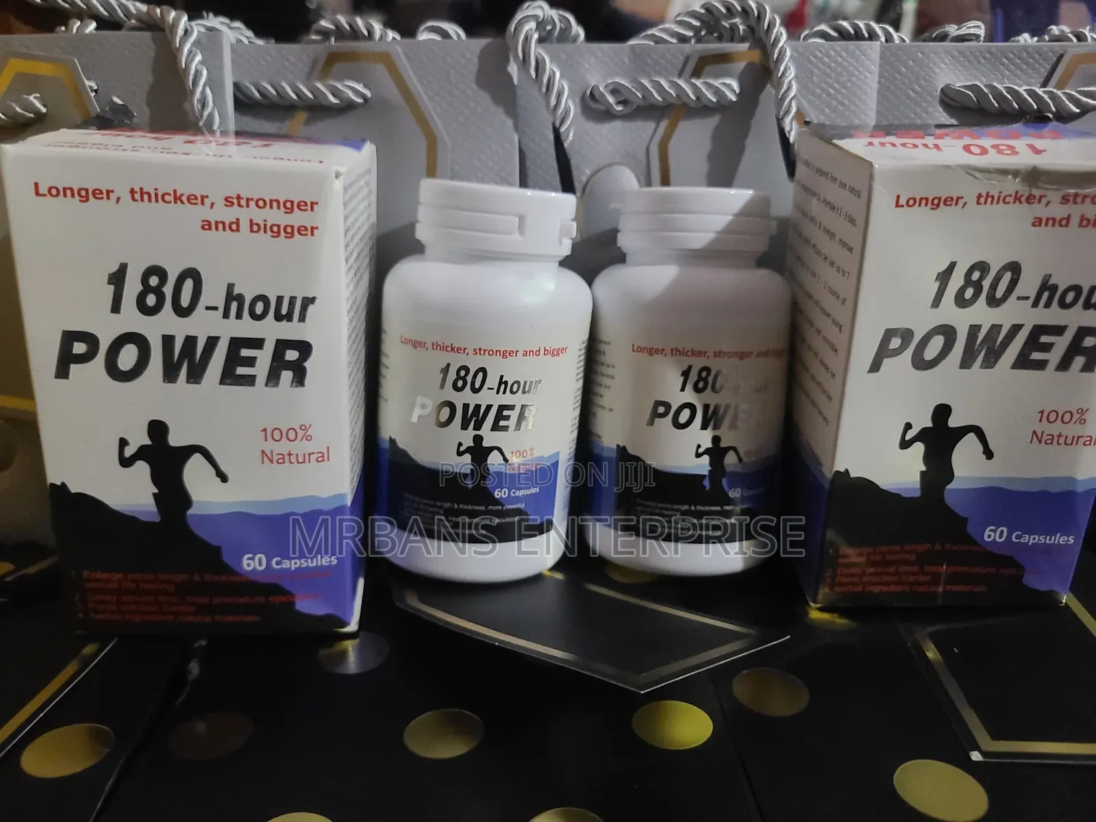 Original 180 Hour Power
Herbal Capsules - 60
Caps