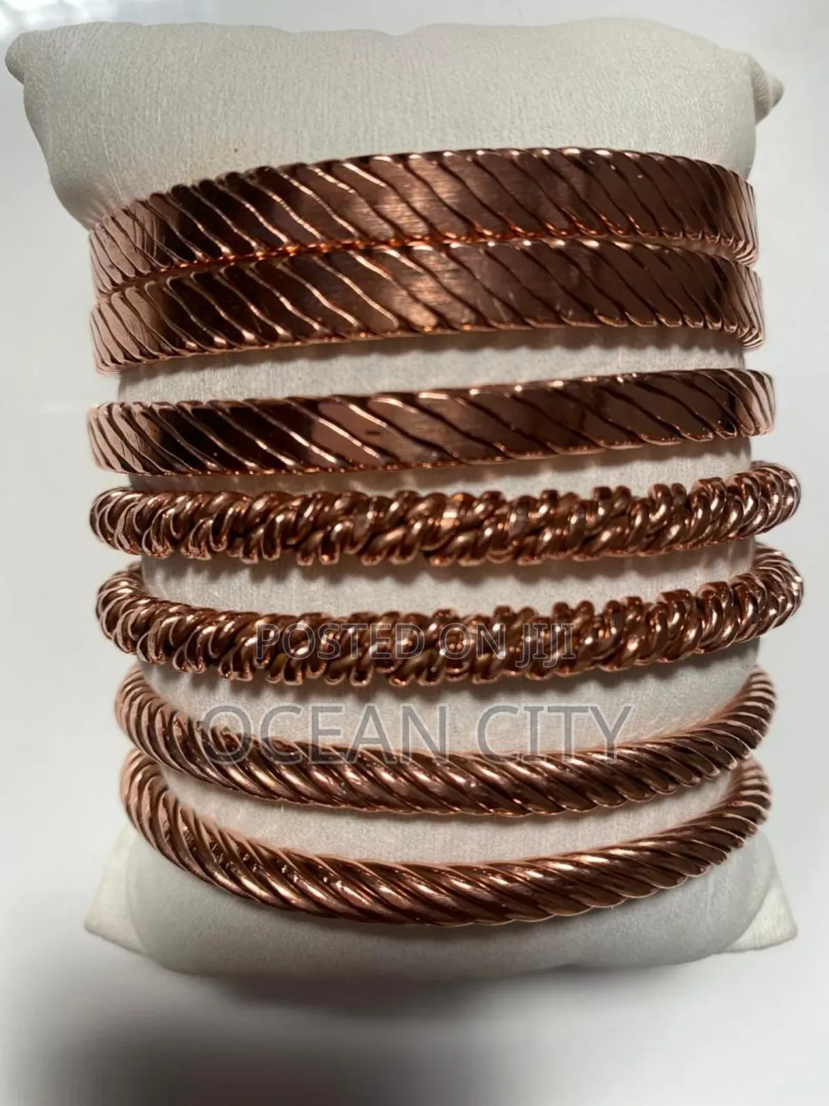 African Copper And Brass Bracelets