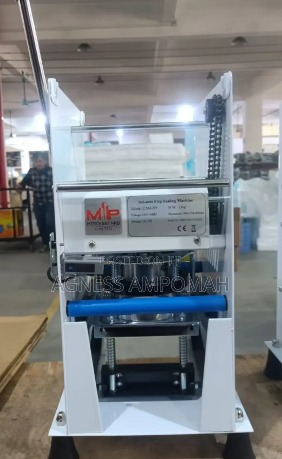 Semi Automatic Cup Sealing Machine