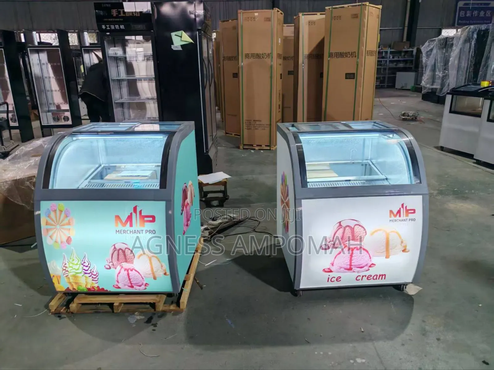 Ice Cream Display Fridge