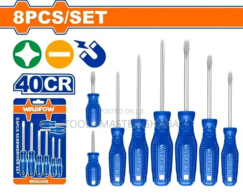 8 Pcs Screwdriver Set - Wss2408