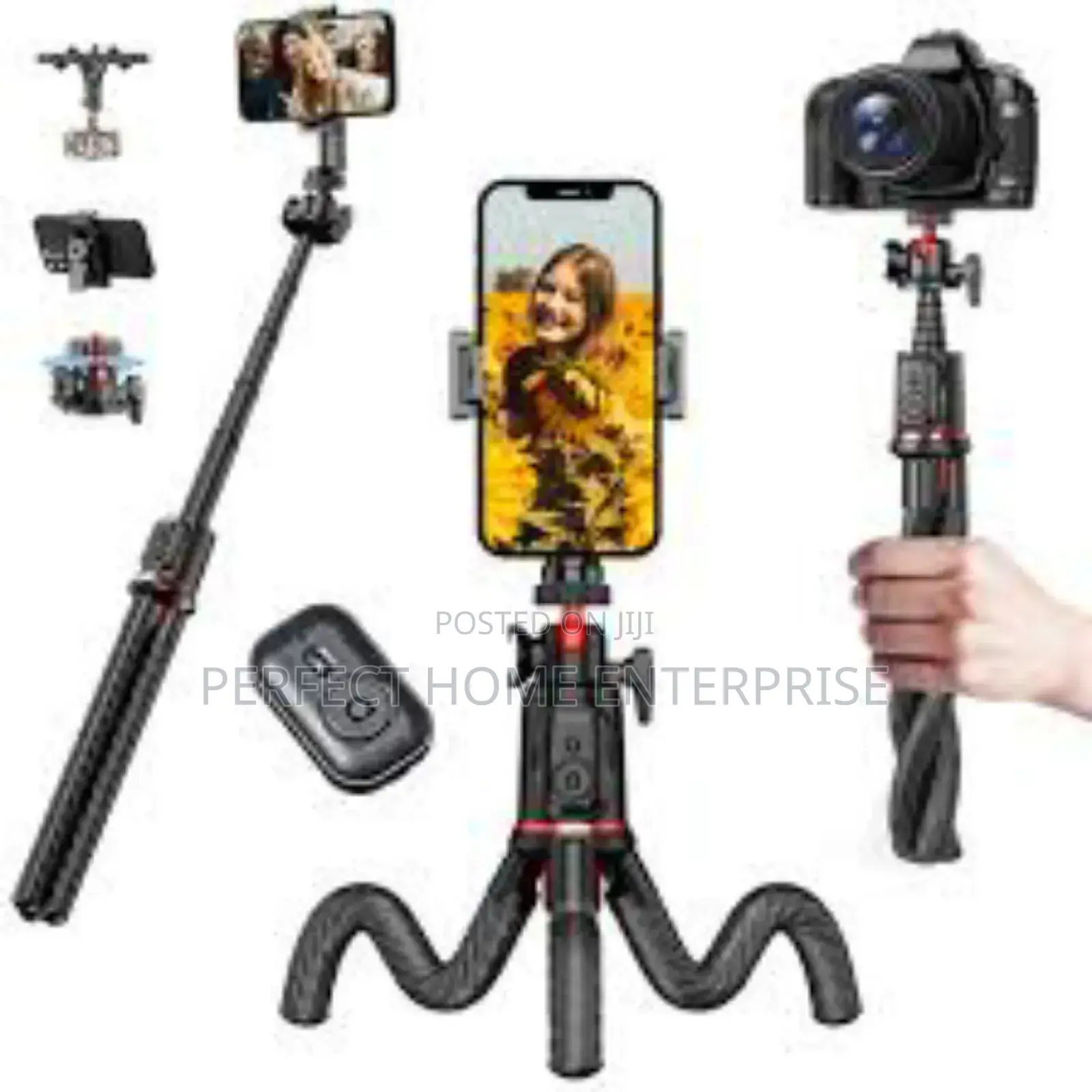 Tripod Selfie Stick Long With Light