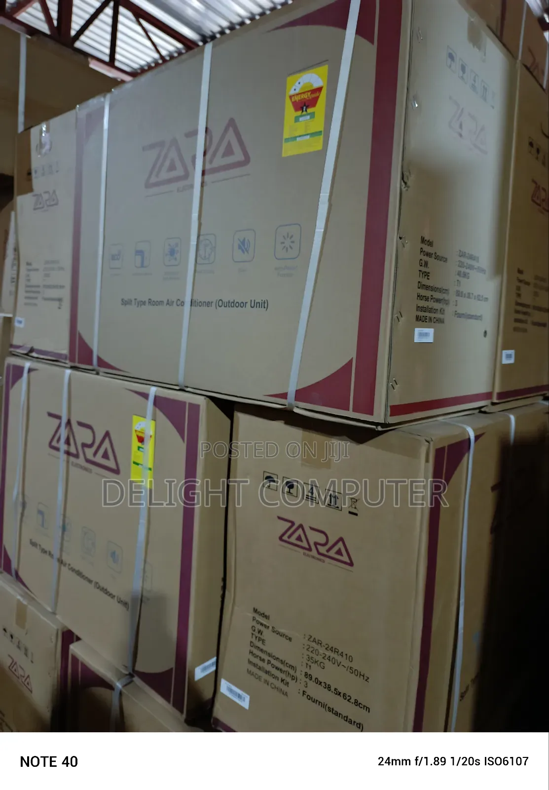Zara-2.0-18btu White Ac 2.0hp - 18000 - R22