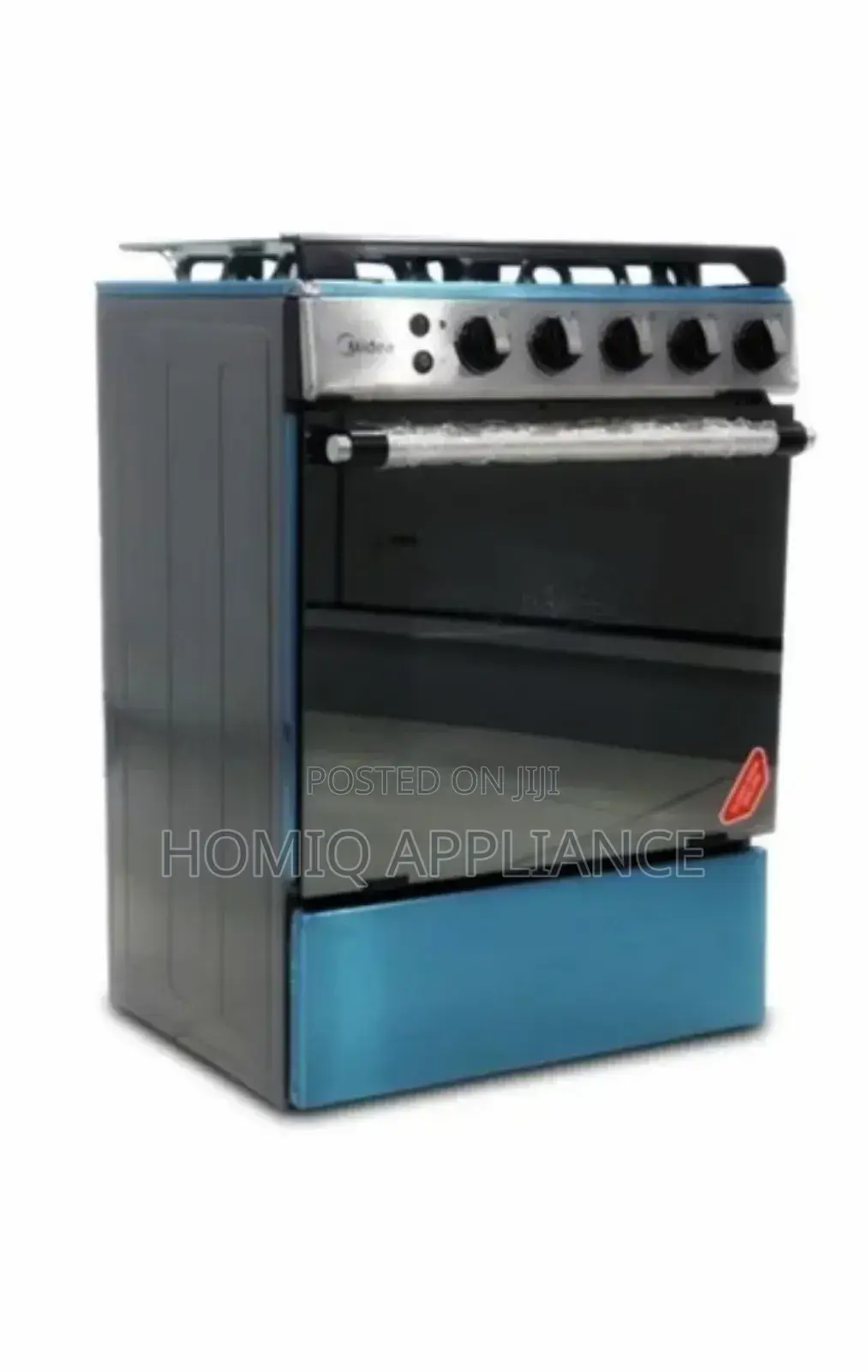 New Midea M-Sniper60-Silver 4 Burner 60x60cm Gas Stove