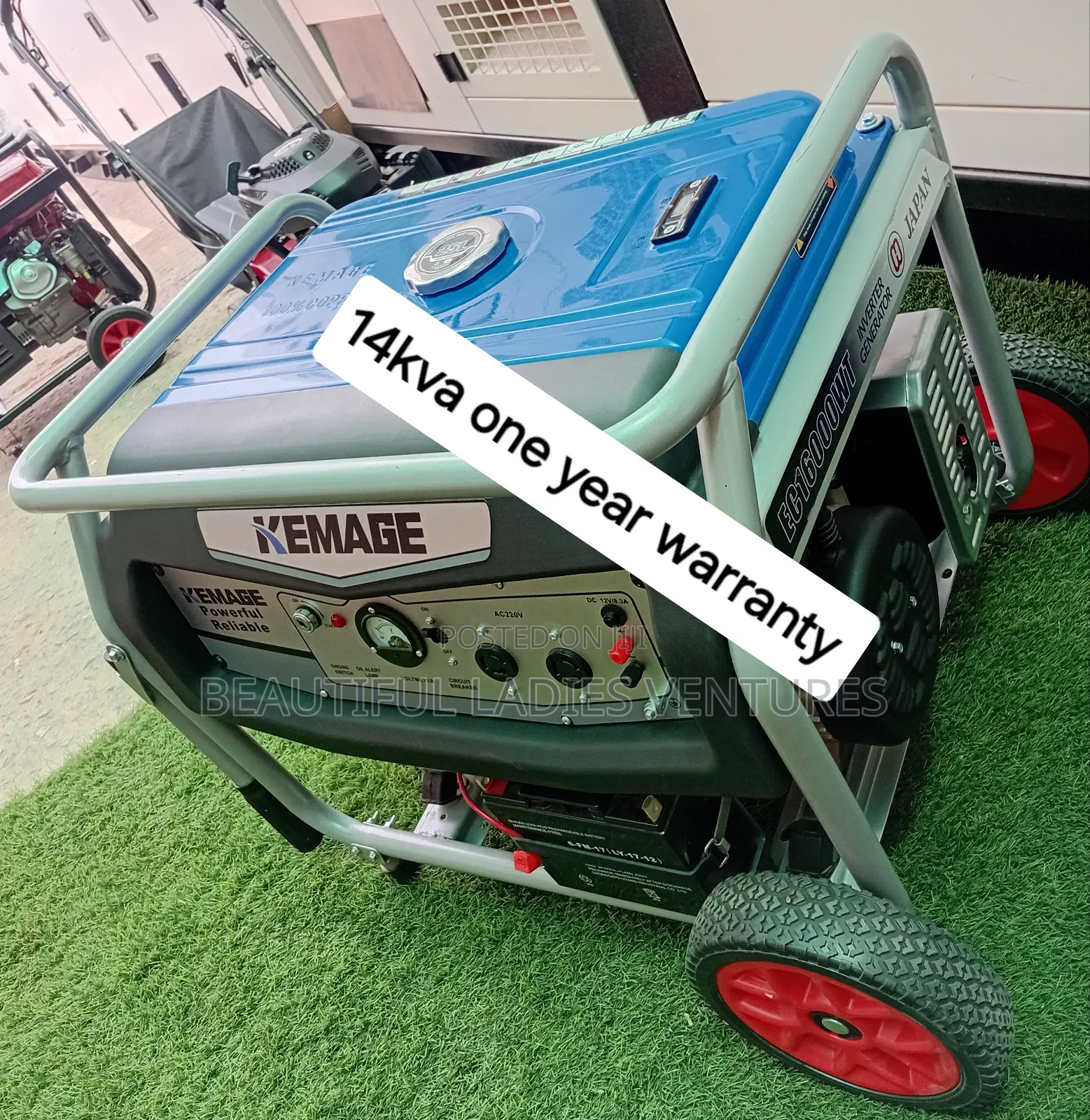Well Designed Generator 14kva 16000wwt