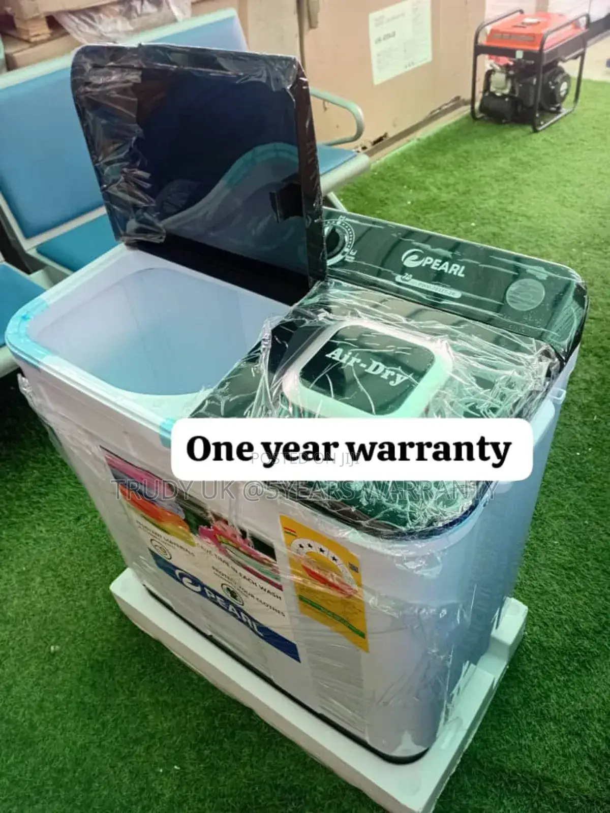 Spin Cycle 7kg Pearl Washing Machine