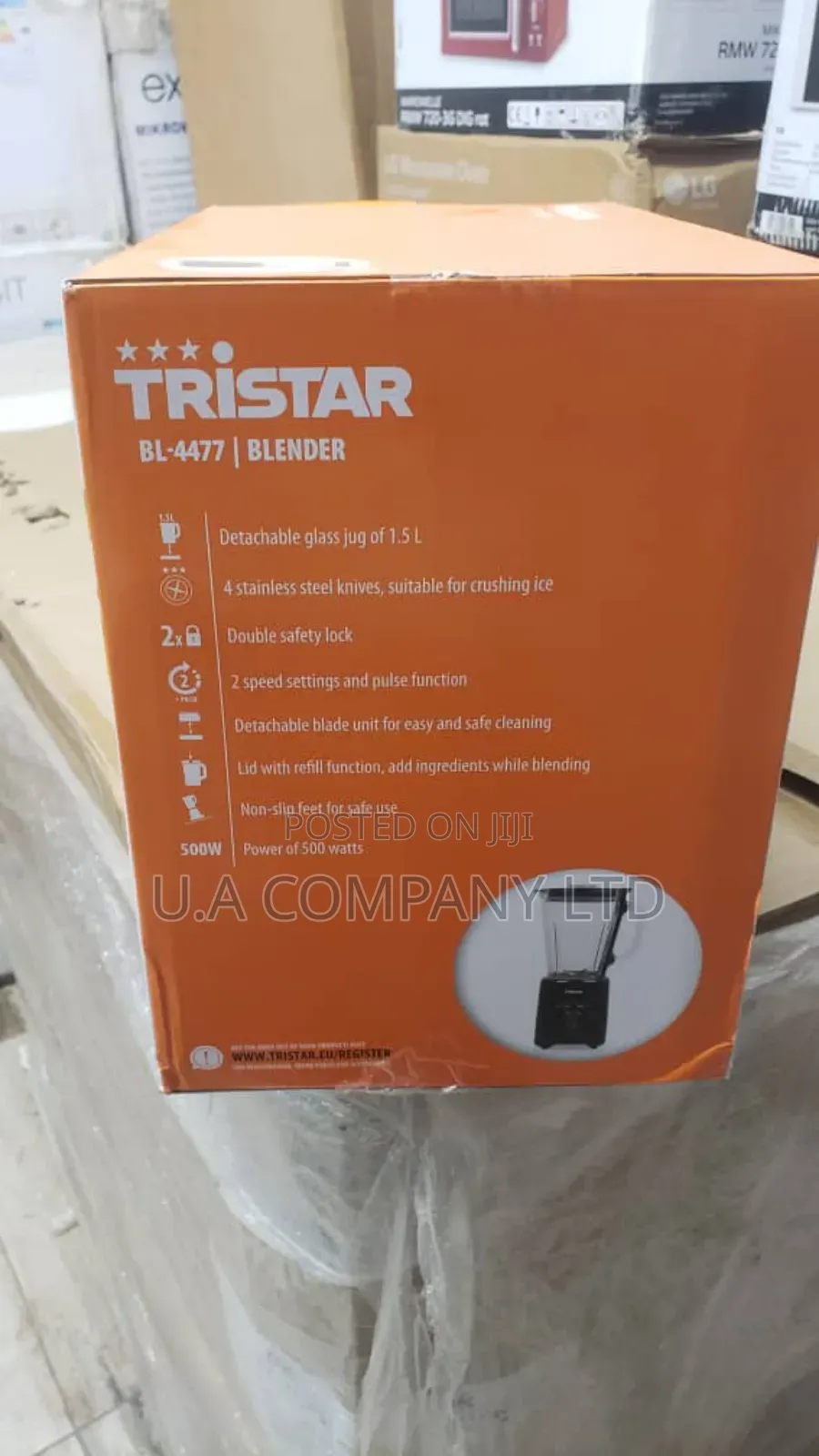 Tristar Blender - 1.5 Litre 500 Watt