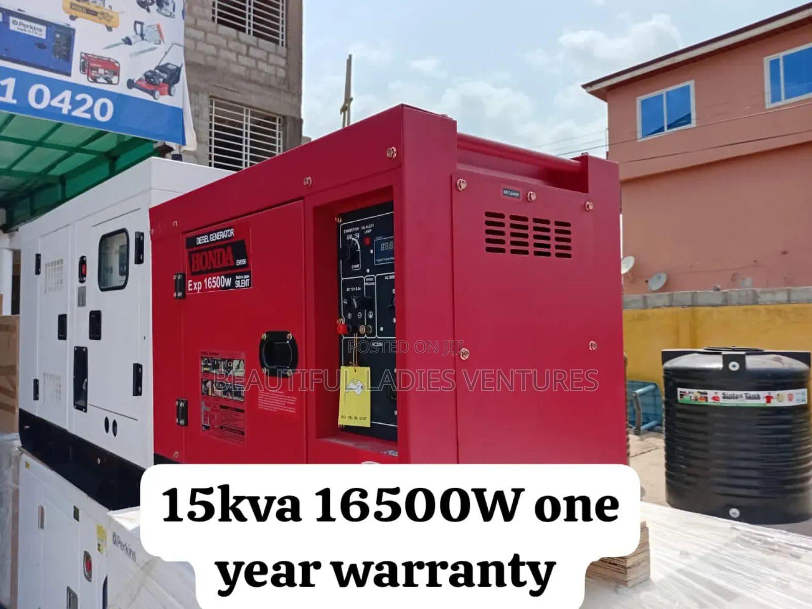 Easy Start Honda 15kva Generator Diesel 15kva