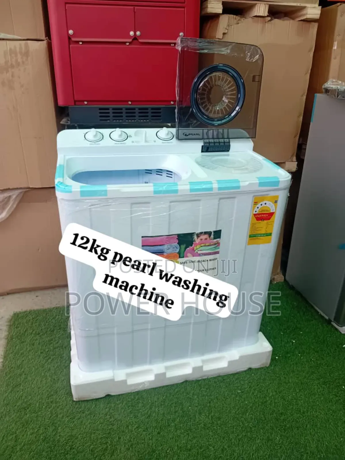 Excellent 12kg Pearl Dual Tub Washing Machine With Air Dry