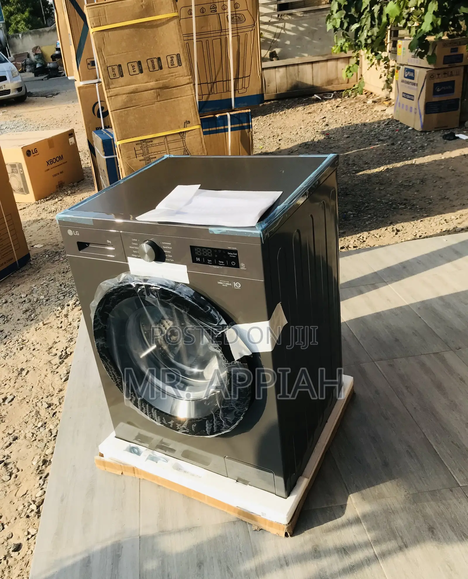 Efficient Washing Lg 8kg Fully Auto Washing Machine(Gray)
