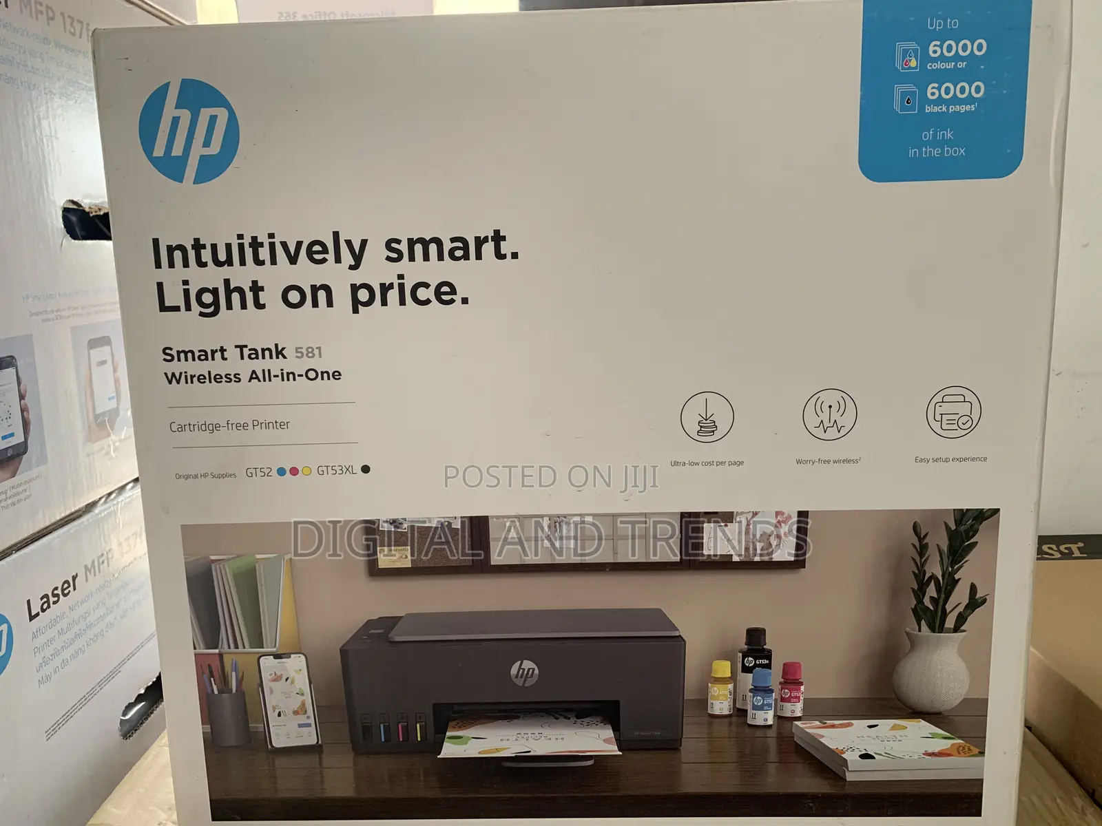 Hp Smart Tank 581 Wireless All-in-One Printer