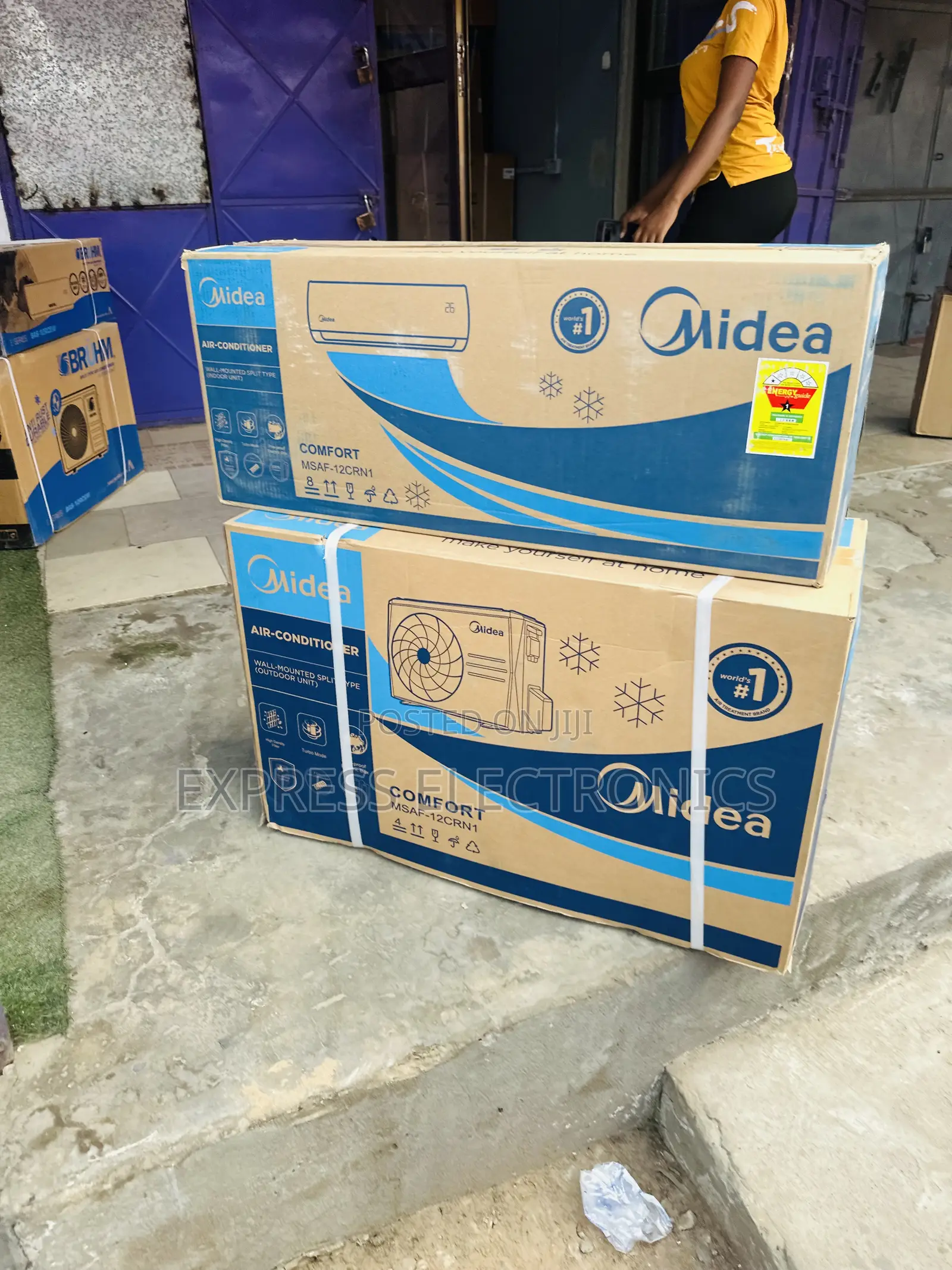 Dust Protection Split Midea 1.5hp R410