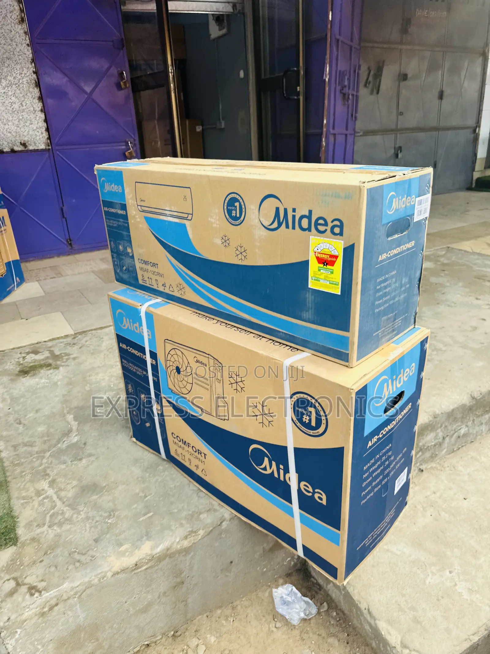 Low Noise Airflow System Inverter Midea 2.0hp