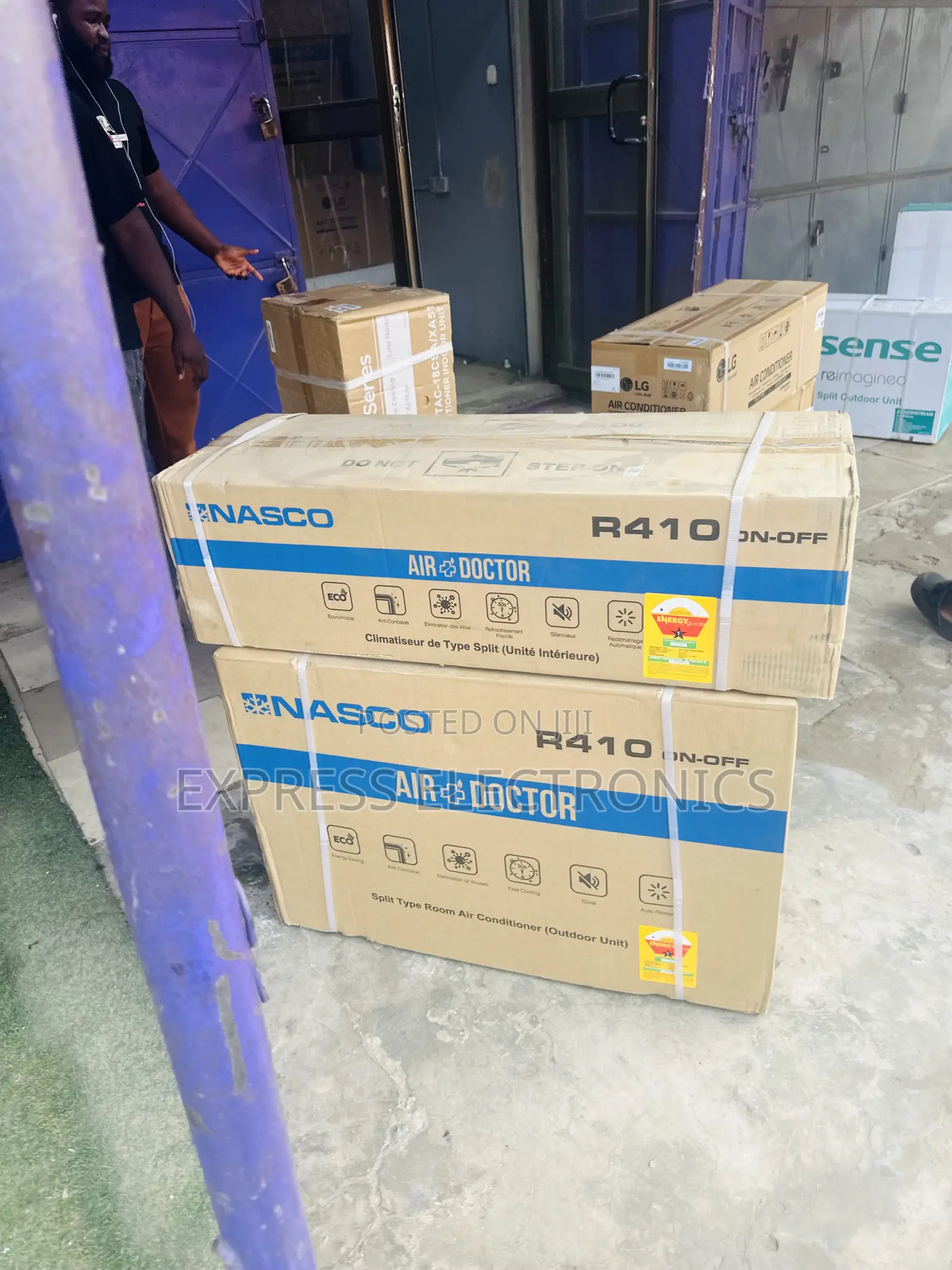 Low Noise Air Flow Split Inverter Nasco 2.0hp Air Doctor