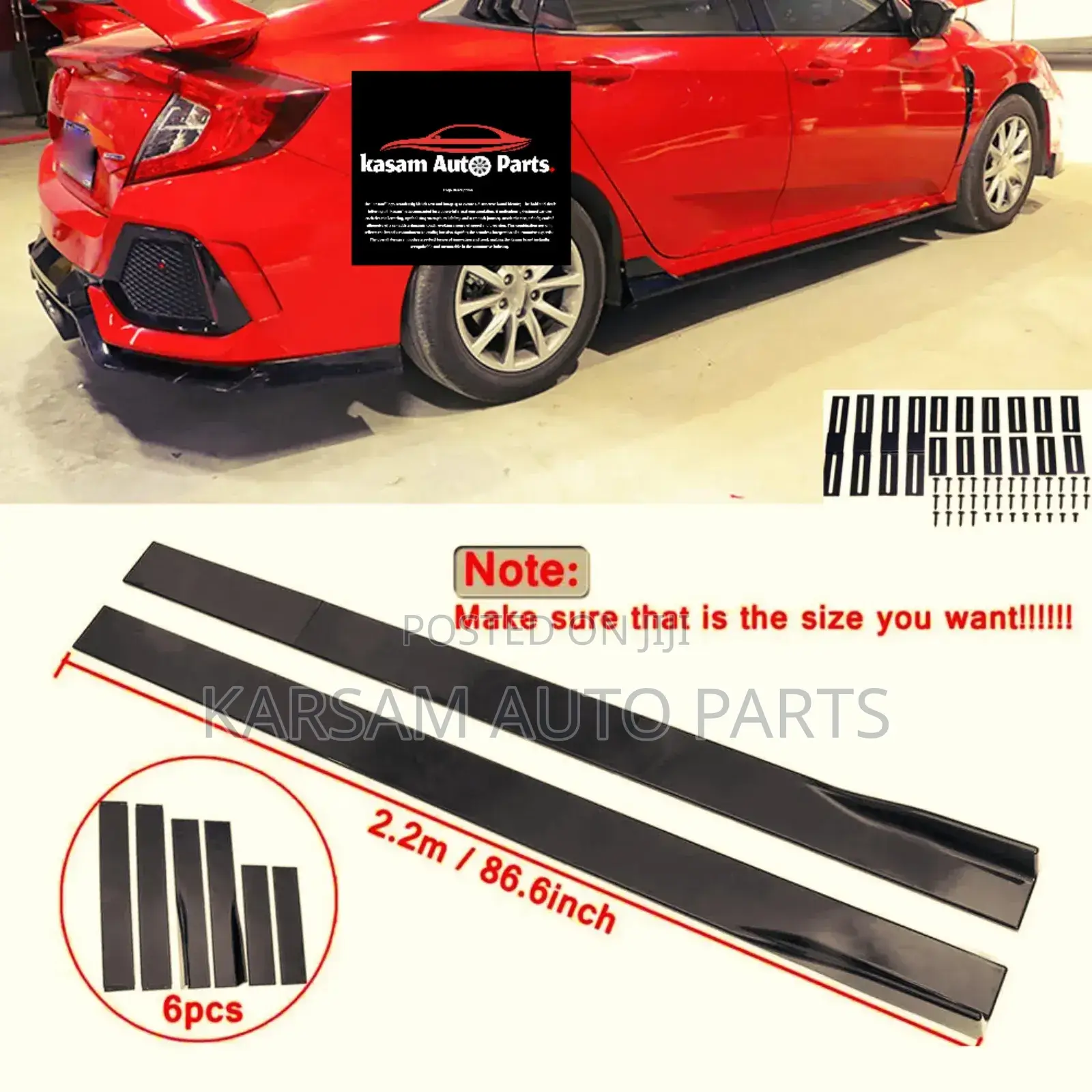 Side Bumper Lip