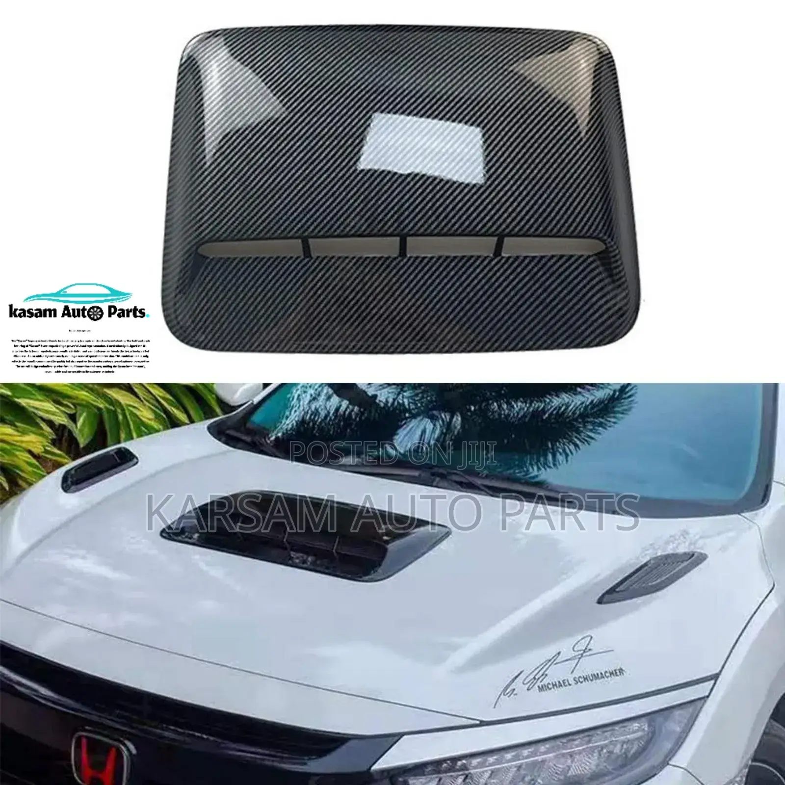 Bonnet Cover Side by Side