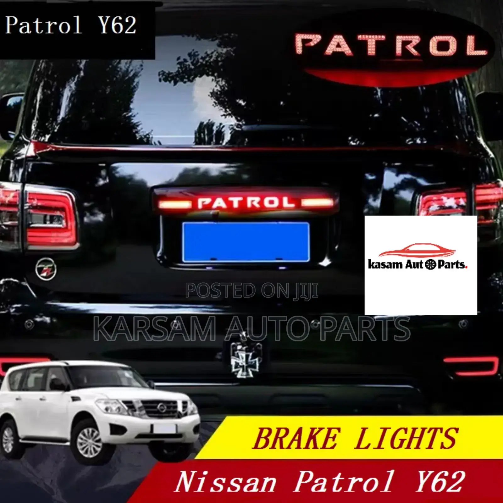Nissian Y62 Patrol Bootlight