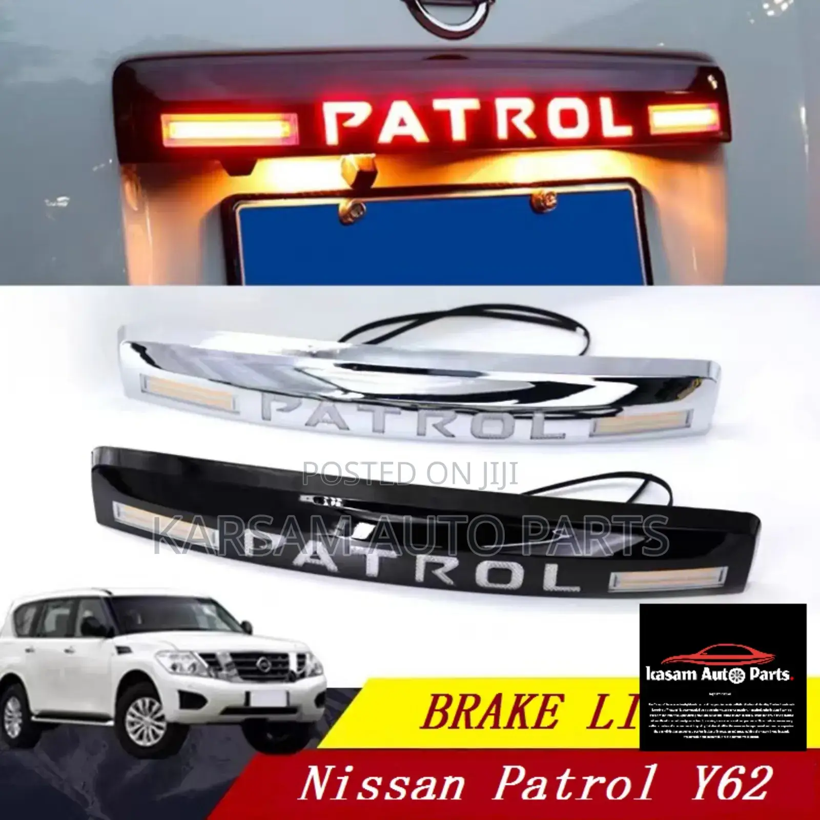 Nissian Y62 Patrol Bootlight