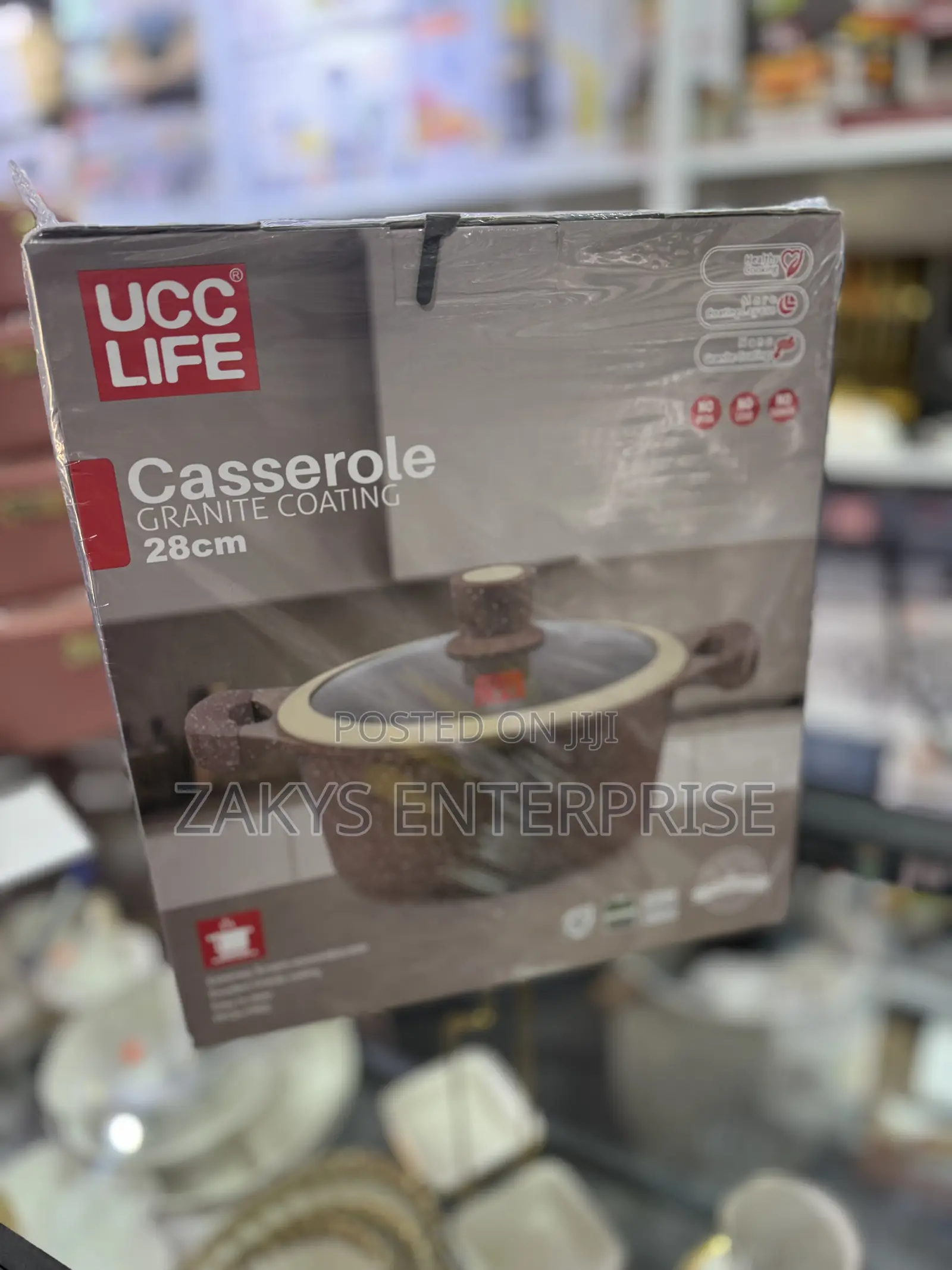 Single Granite Cookware 28cm