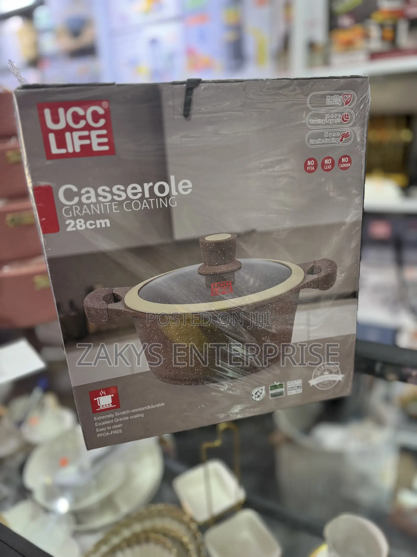 Single Granite Cookware 28cm