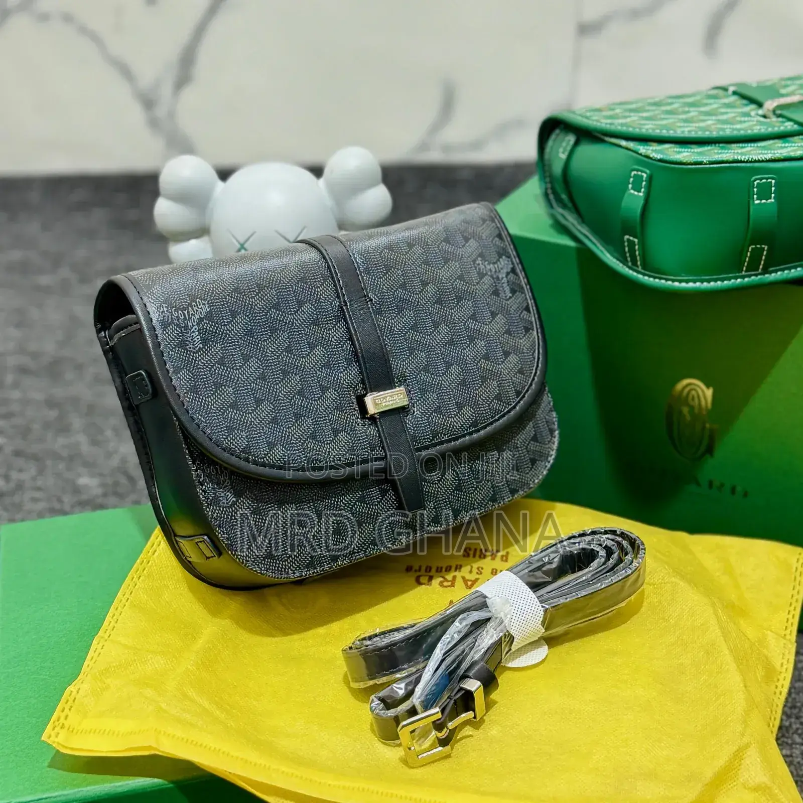 Blue Goyard Designer Bag