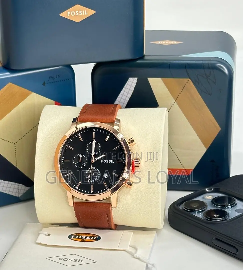 Fossil Watch / Brown, Coffee Color