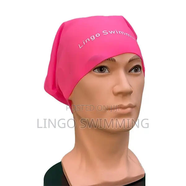 Big Size Swim Cap- Pink (3xl)