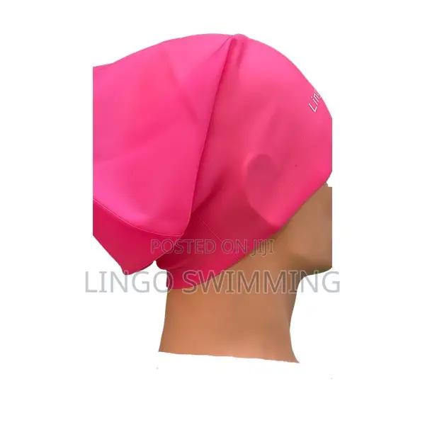 Big Size Swim Cap- Pink (3xl)