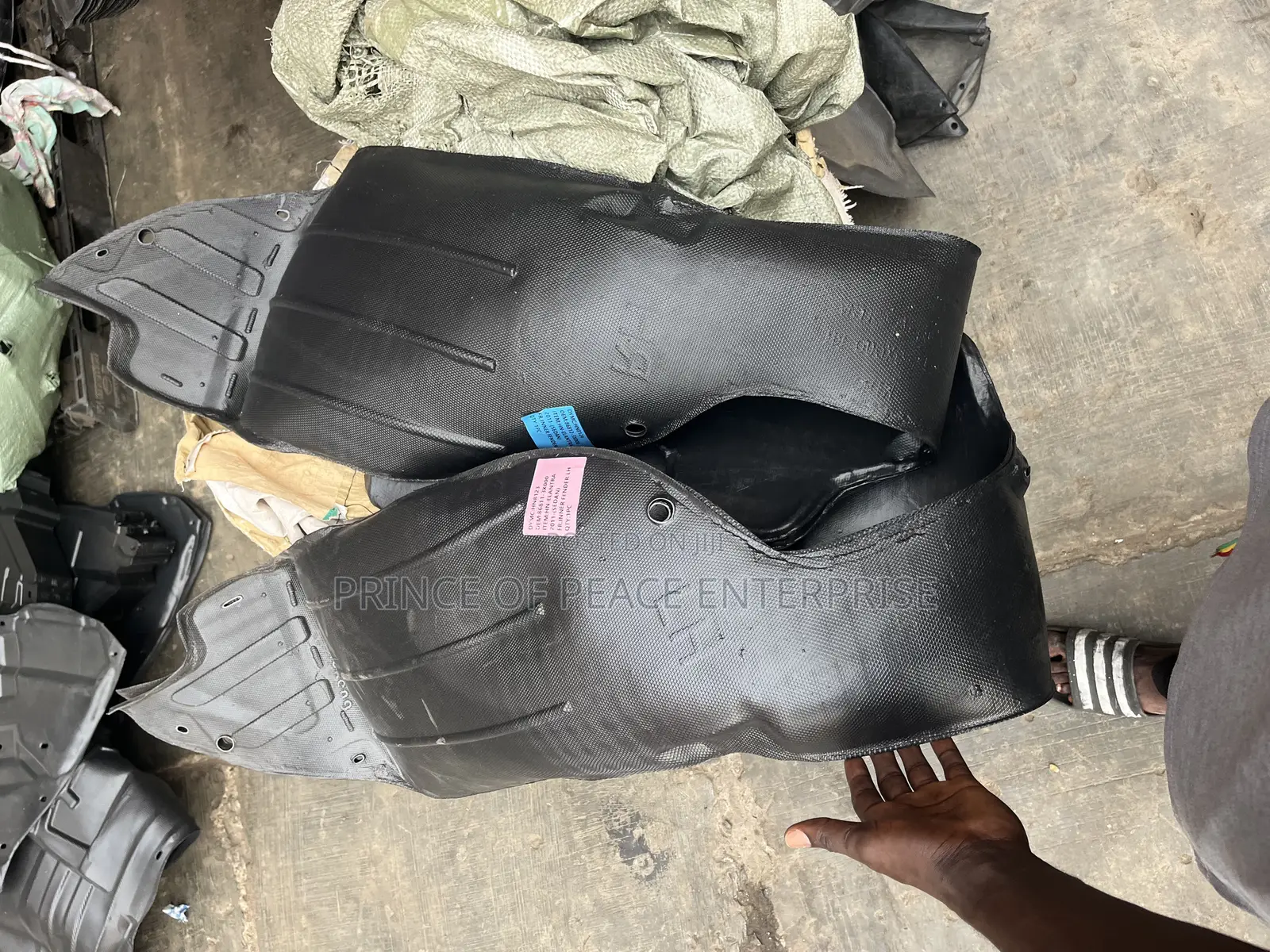 Hyundai Elantra 2011 2012 2013 Fender Lining Pair