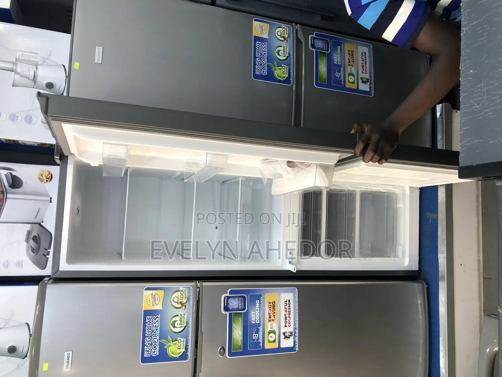 Brand New Nasco Fridge 170 Liters With 2 Doors Available