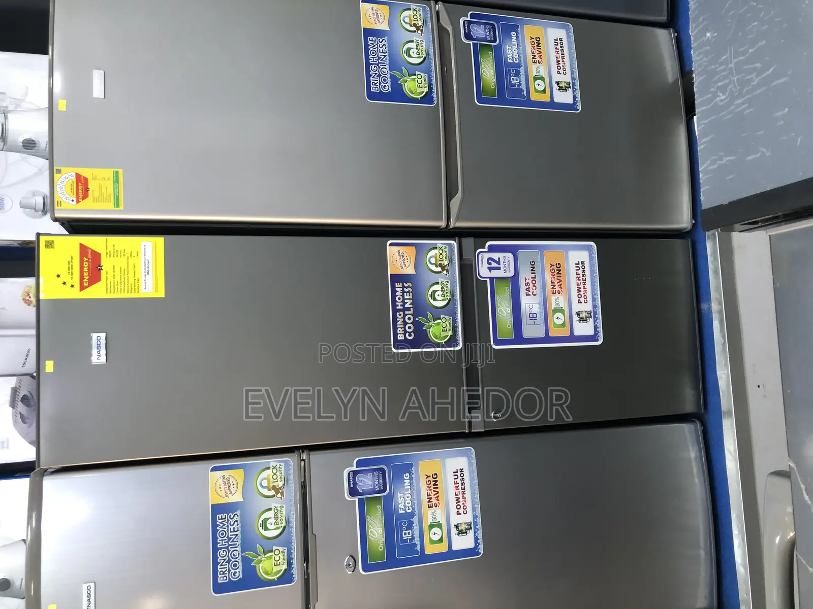 Brand New Nasco Fridge 170 Liters With 2 Doors Available