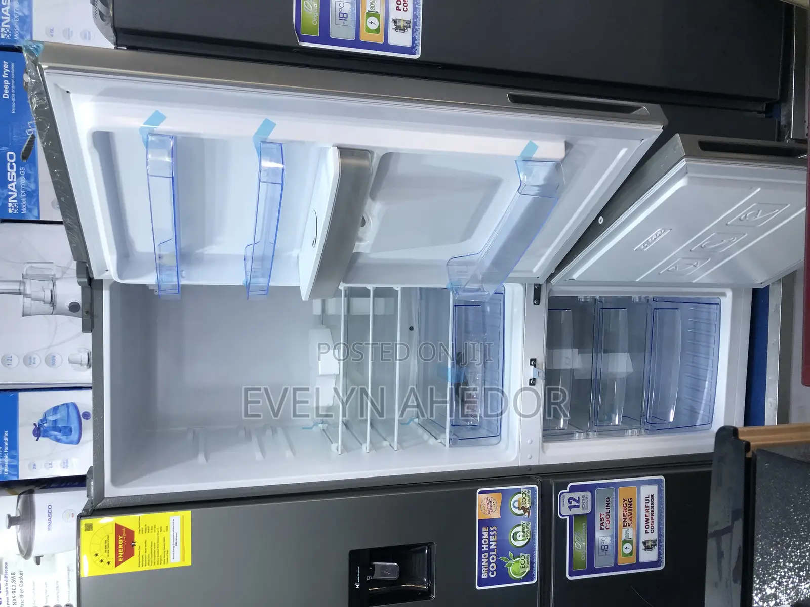 Pearl 281 Liters Bottom Fridge Available as Seen