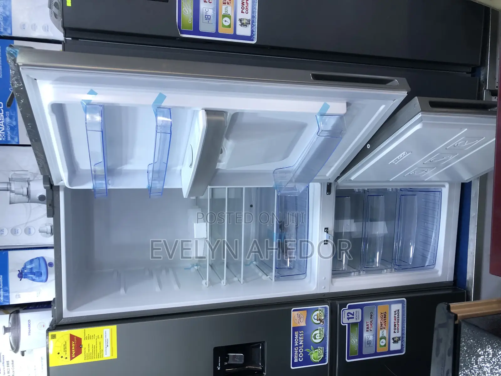 Pearl 281 Liters Bottom Fridge Available as Seen