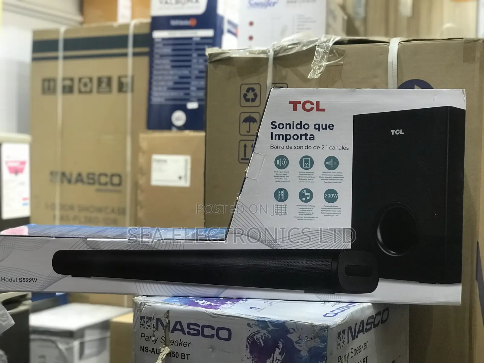 TCL S522w Audio Sound Bar 200w