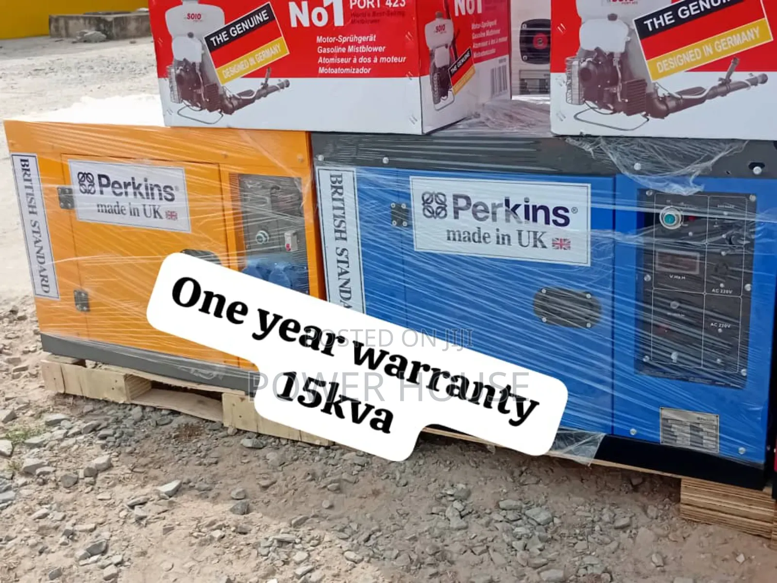 Well in-Built Perkins Diesel 15kva Silent Generator Perins8