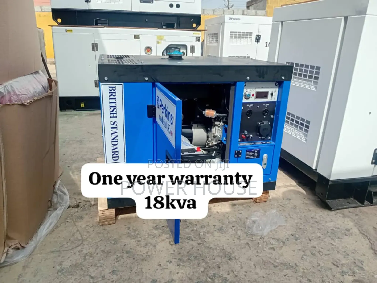 Reliable Power Solution Perkins 15kva Diesel Silent Genset