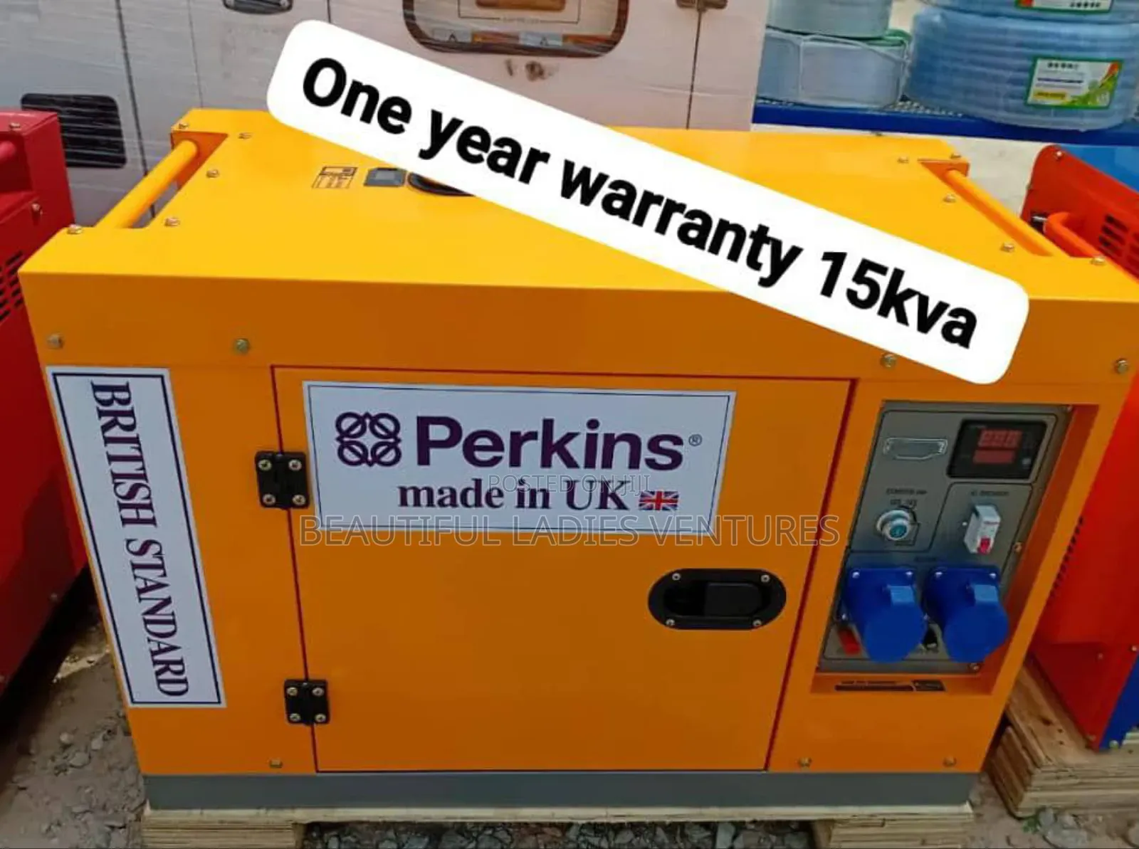 Warranted Quality Generator 15kva Perkins Silent Diesel 15kv