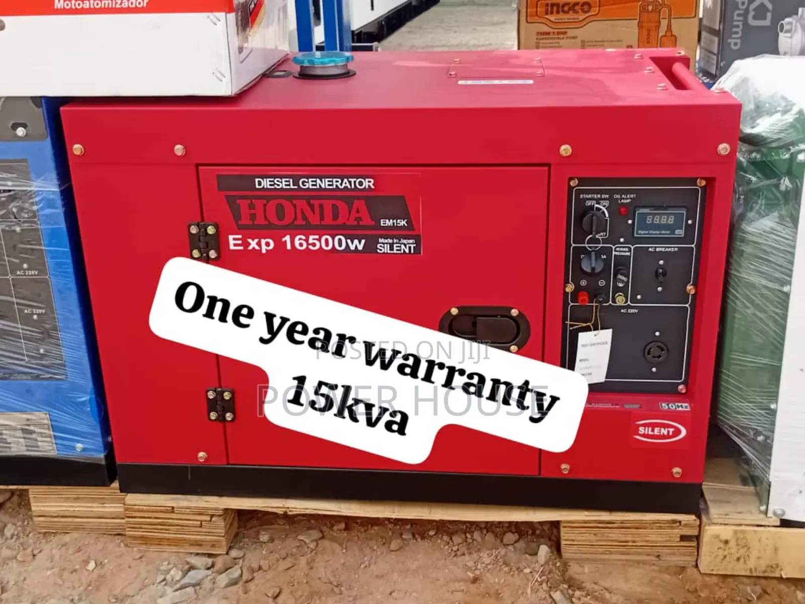 Adaptable Honda 15kva 16500watt Diesel Silent Generator