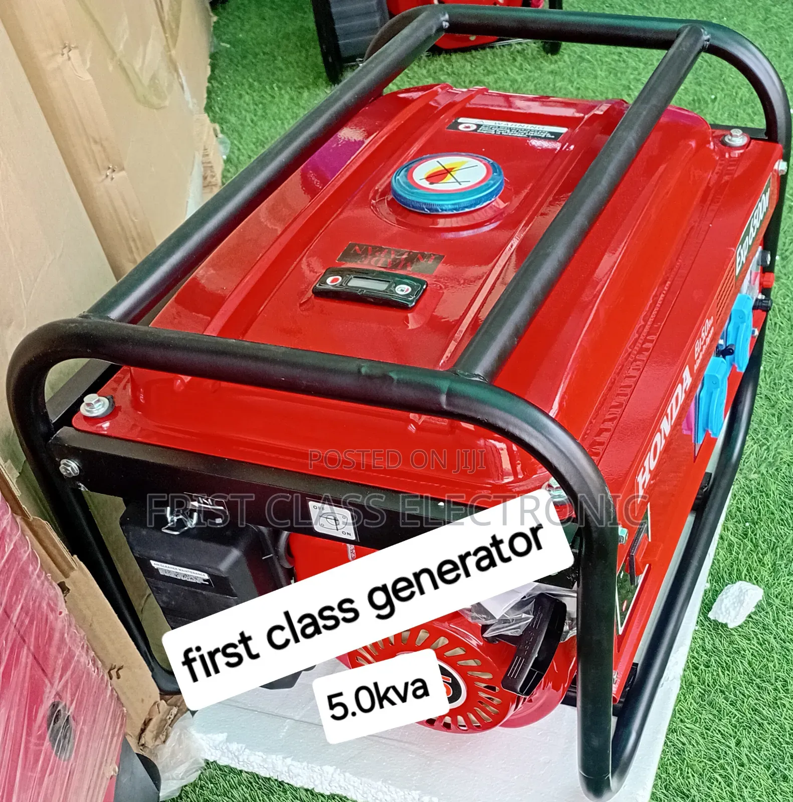 Highly Rated 5.0kva Petrol Power Supply Unit