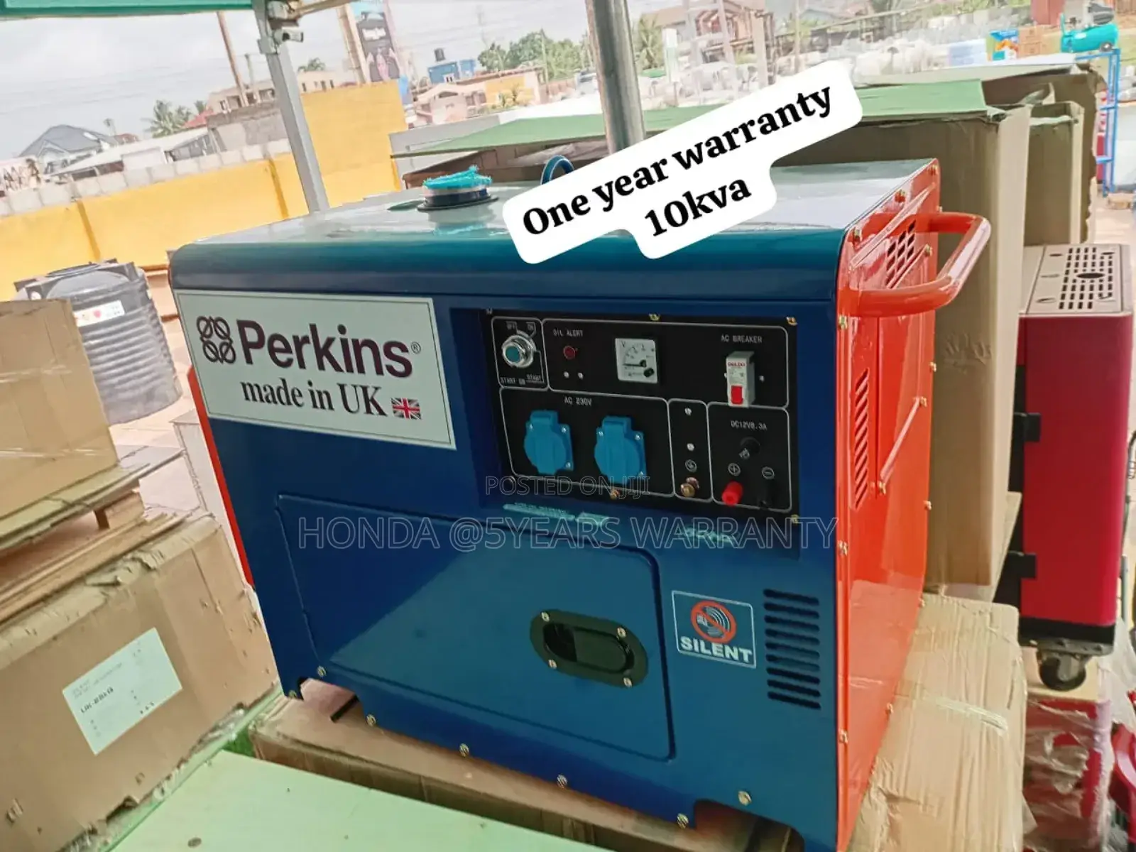 Progen Perkins 10kva 13000watt Diesel Silent 10kva