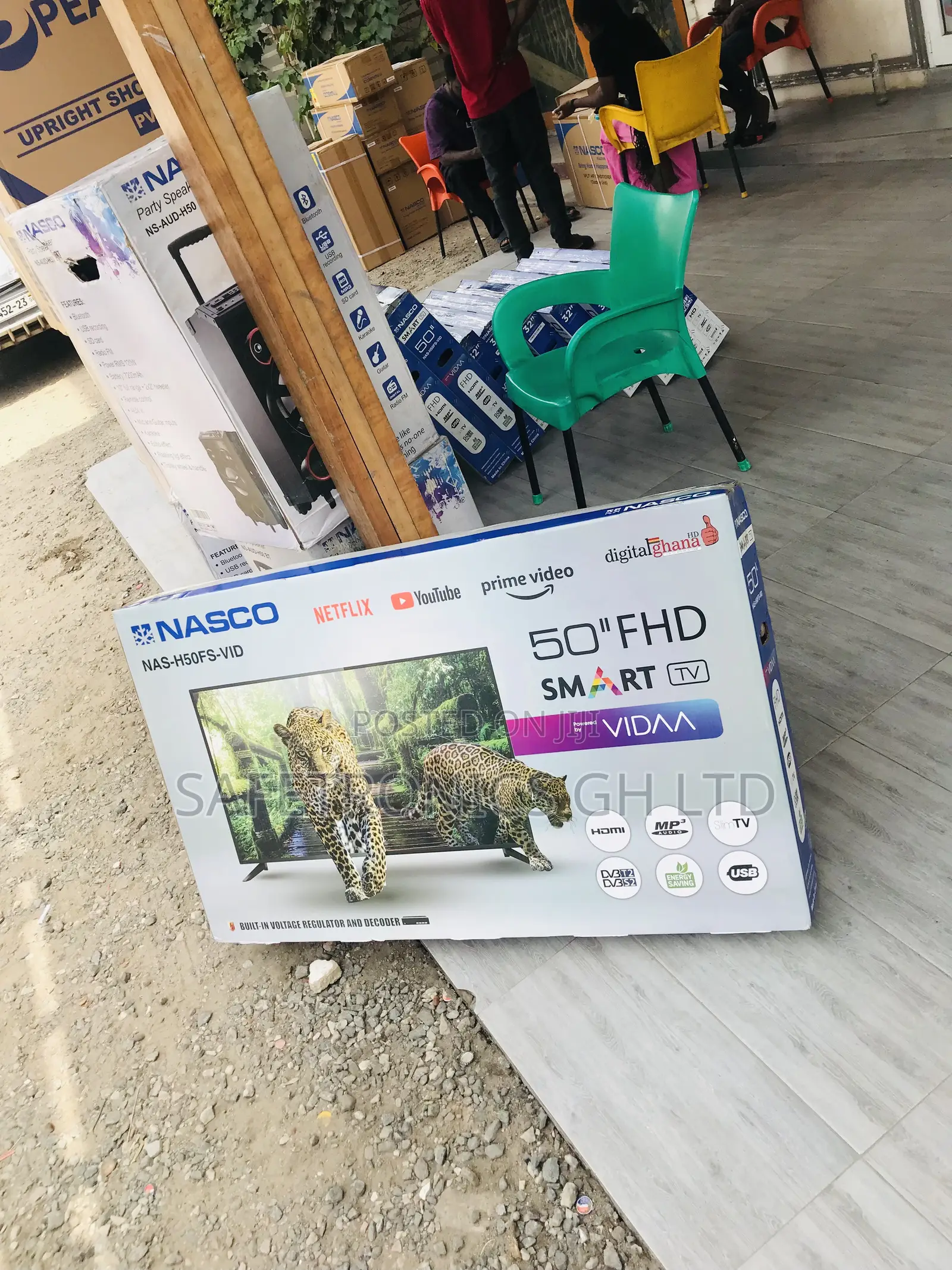 Lastest Nasco 50 Inch Led Smartscreen Uhd Tv