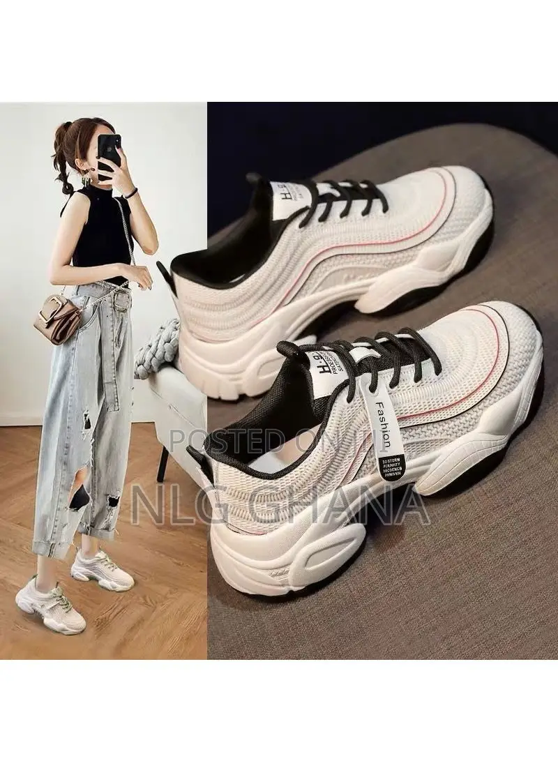 Woven Breathable Comfort Sports Sneakers for Women - Adx1117
