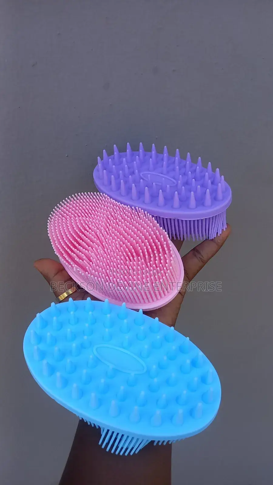Silicone Body Scrub And Massage Tool