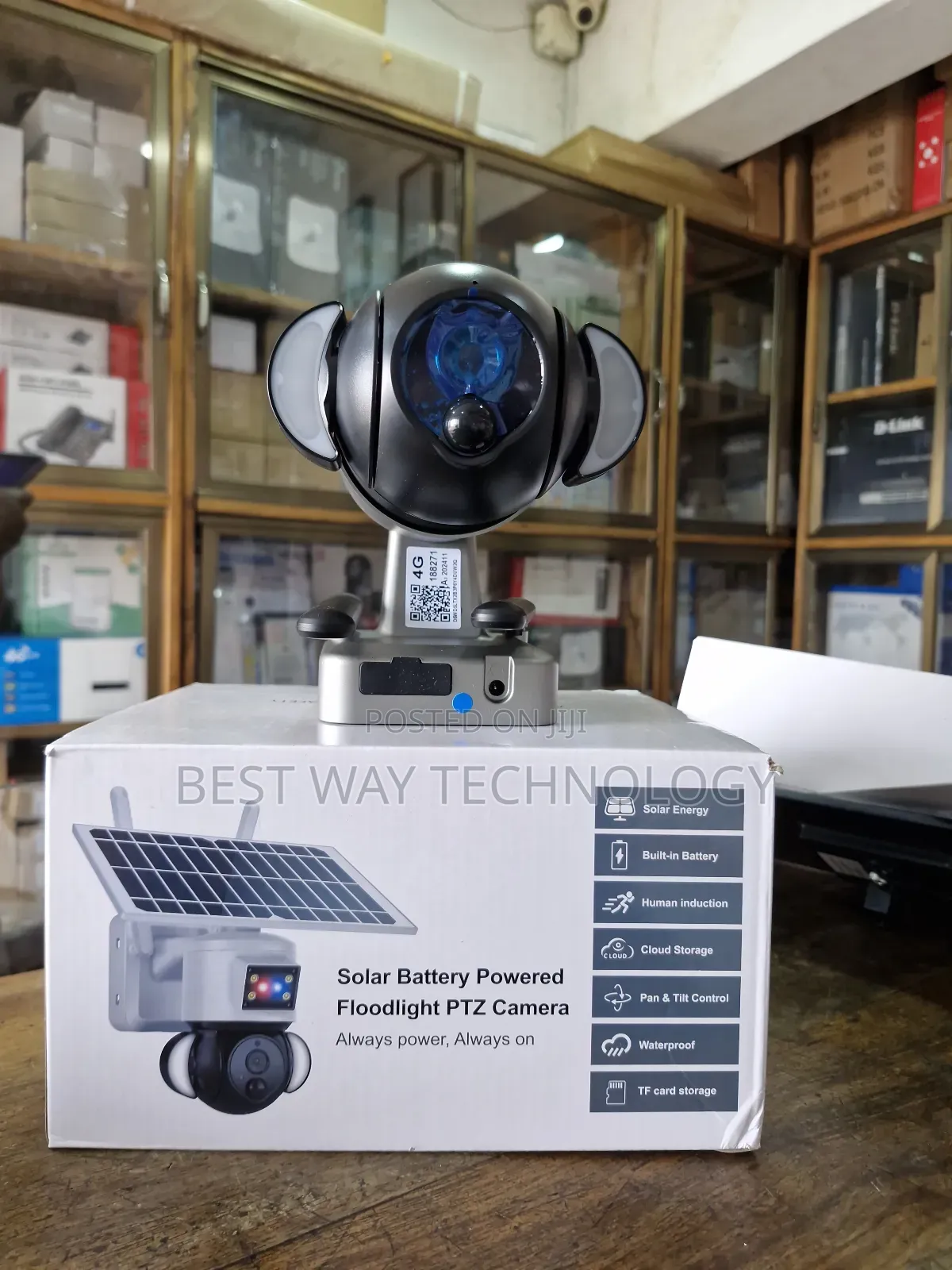 4g PTZ Solar Camera With Siren