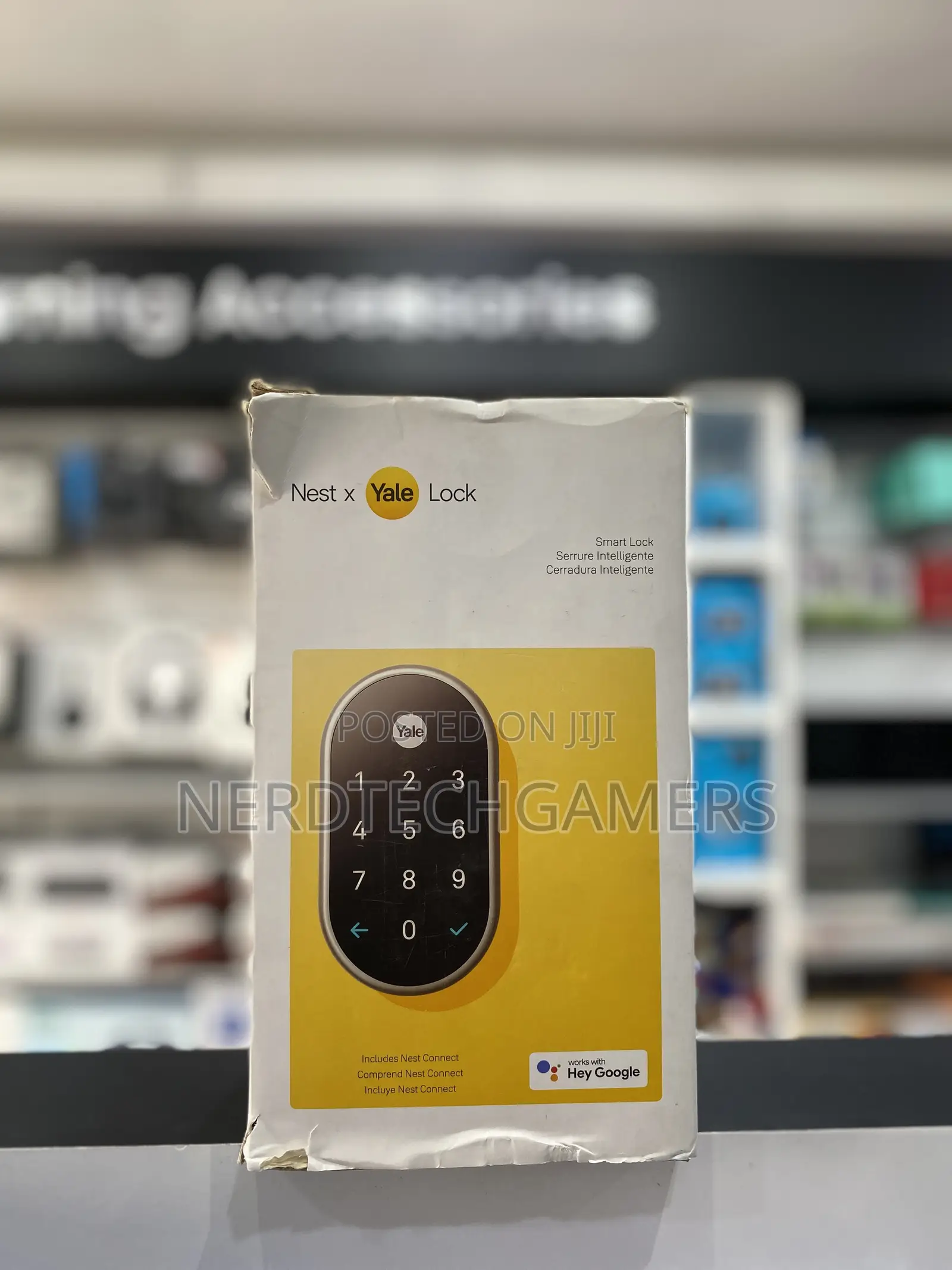 Nest X Yale Lock - Tamper-Proof Smart Lock for Keyless Entry
