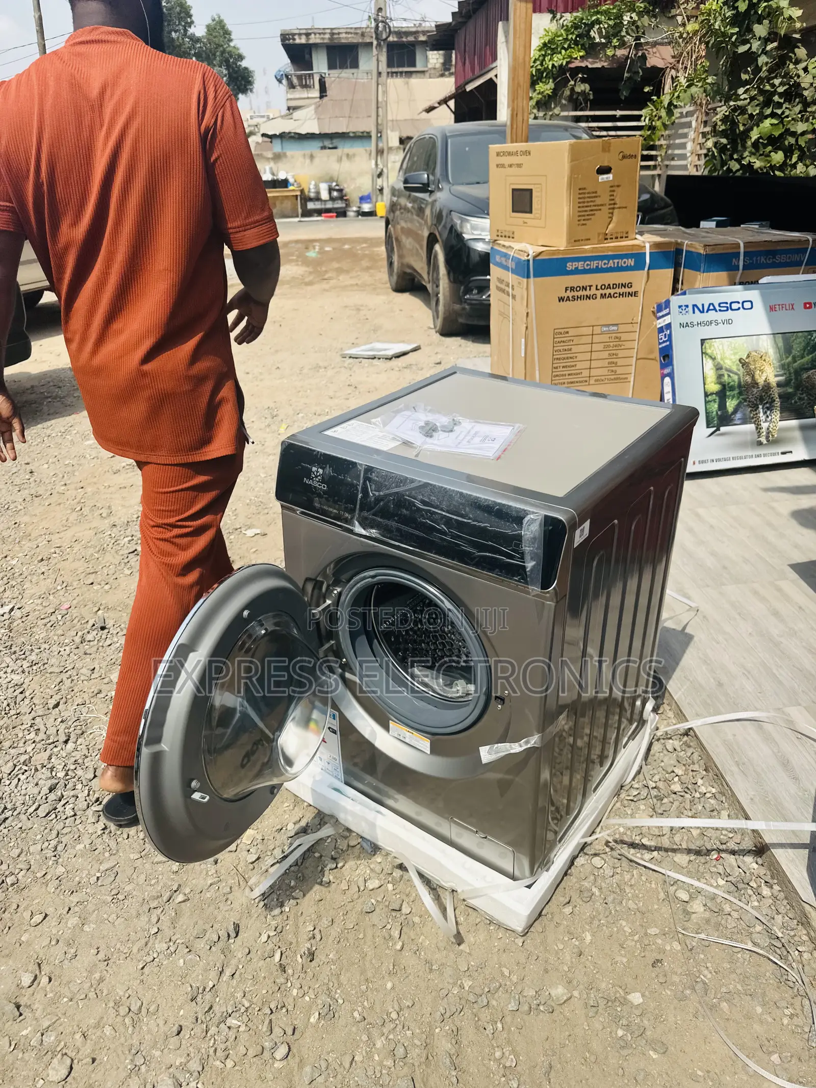 Cool and Affordable Price Nasco 11kg Front Load