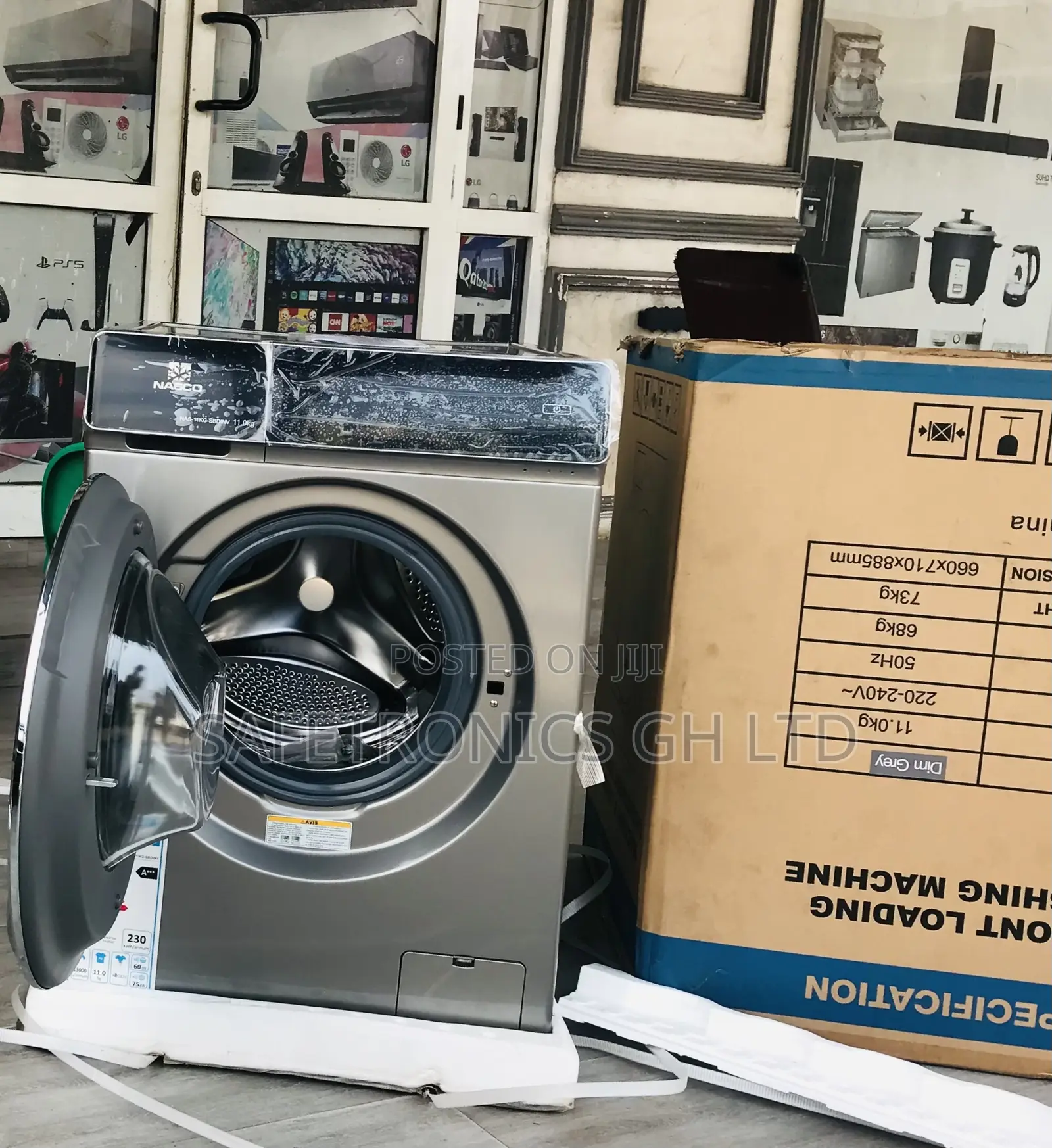Front Load Fullauto Inverter Nasco 10.0kg New Washer