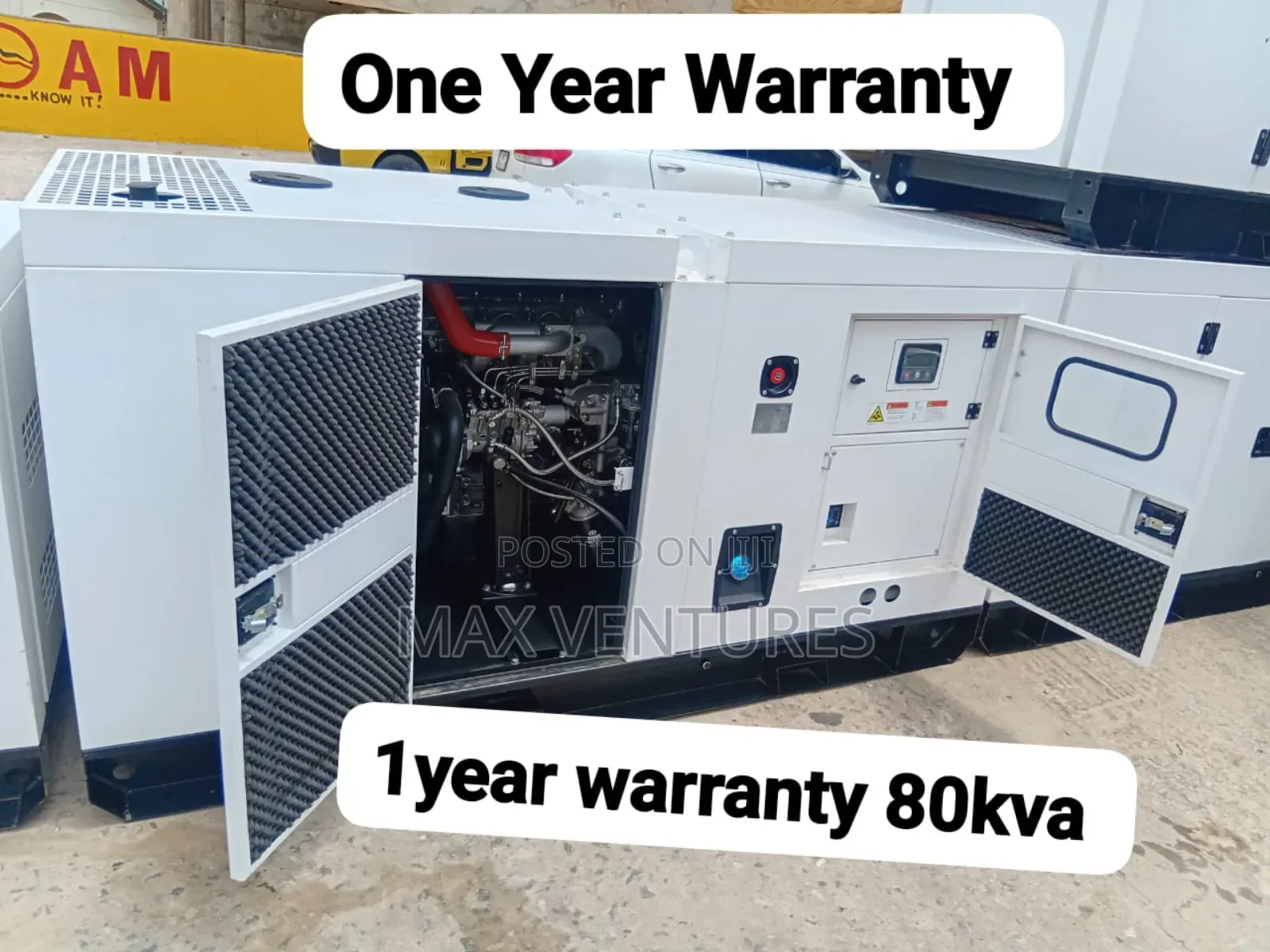 80kva Genset Perkins Diesel Engine Machine Energetic 80kva