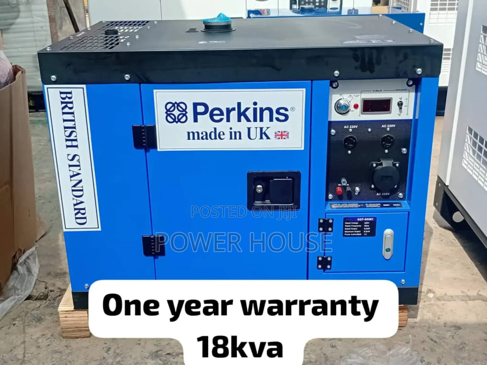 Proper 18kva 15000watts Perkins Uk Silent Generator 18kva